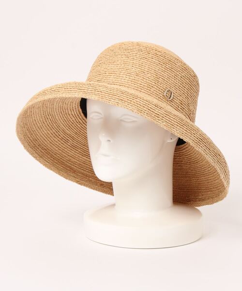 「Chapeau d' O」 ストローハット M/57.5cm ナチュラル レディース_画像3