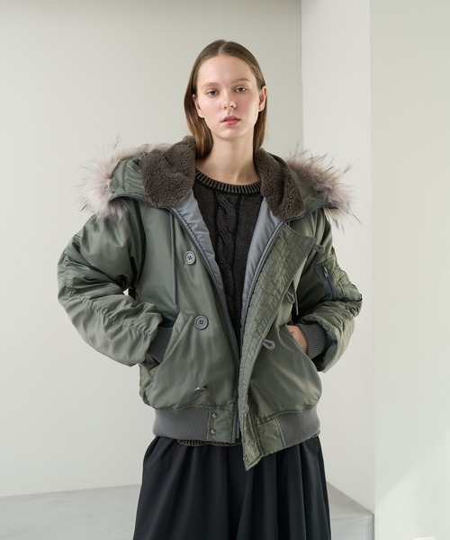 ジャケット・アウター type N2B flight jacket N-2B gray archive type N2B flight jacket N-2B gray archive