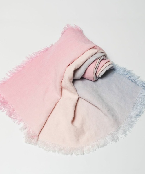 「ASAUCE MELER」 ストール FREE ピンク レディース_画像3