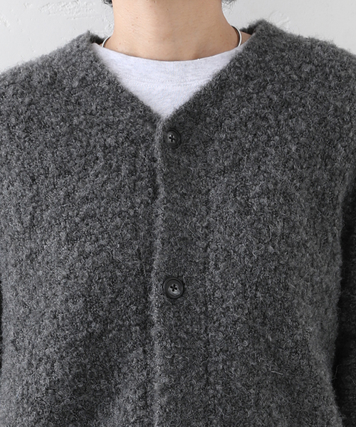 JOURNAL STANDARD LUXE カーディガン ブークレー Vネックカーディガン