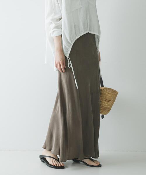 URBANRESEARCH(アーバンリサーチ)今期新作キュプラバイアススカート URBAN RESEARCH（アーバンリサーチ） スカート キュプラバイアス