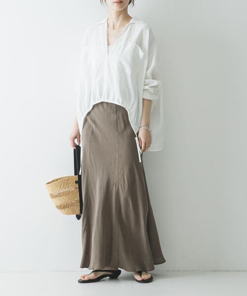 URBAN RESEARCH（アーバンリサーチ） スカート キュプラバイアス
