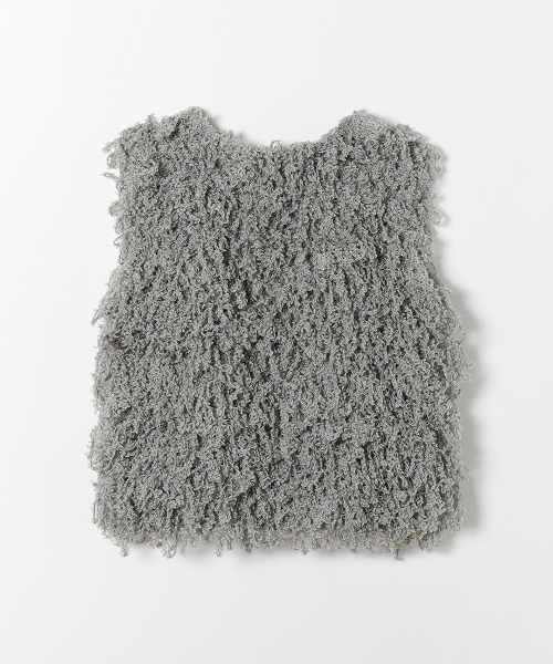 leinwande（ラインヴァンド） ベスト ジレ 「leinwande」Sheep Knitted