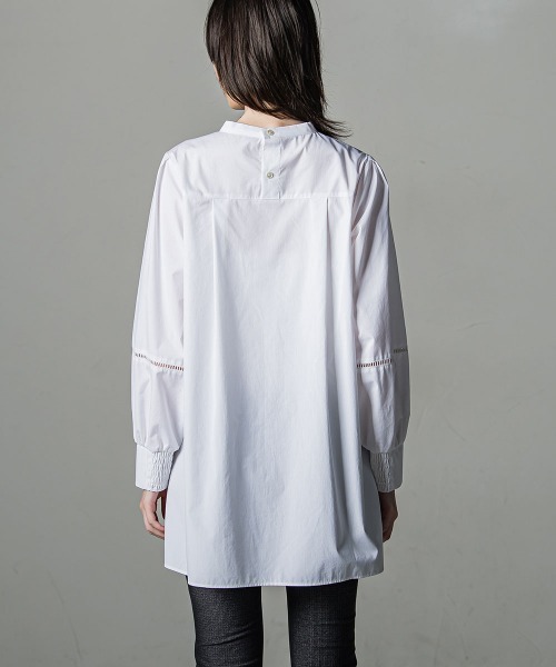 「la.f…」 長袖ブラウス 9号 ブラック レディース_画像2