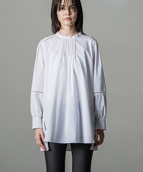 「la.f…」 長袖ブラウス 9号 ブラック レディース_画像6