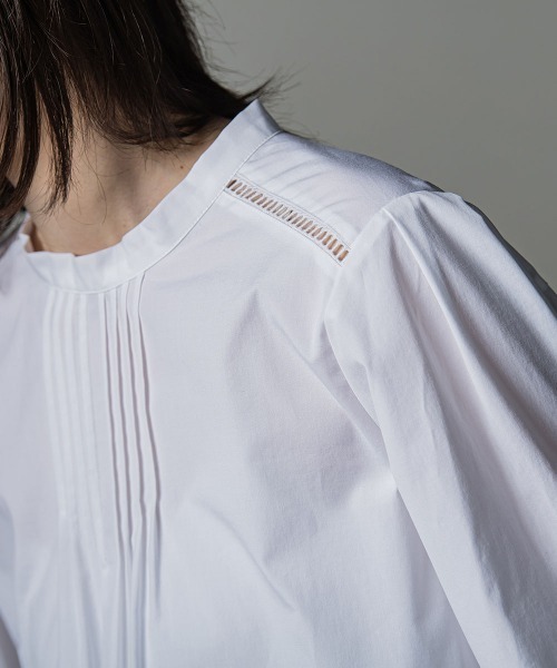 「la.f…」 長袖ブラウス 9号 ブラック レディース_画像7