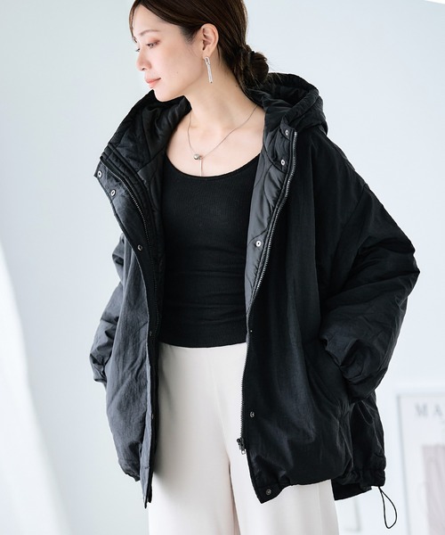 ダウンコート ダウンジャケット オーバーサイズ モンスターパーカー