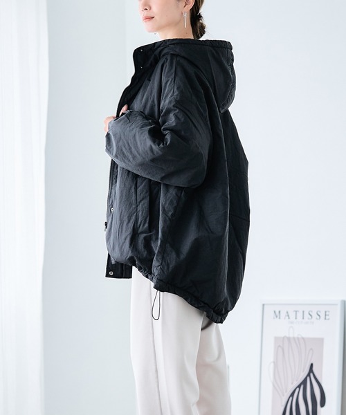 ダウンコート ダウンジャケット オーバーサイズ モンスターパーカー