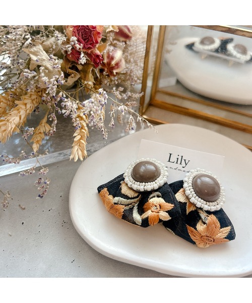 TONE（トネ） サージカルステンレス アレルギー対応 ピアス 「Lily