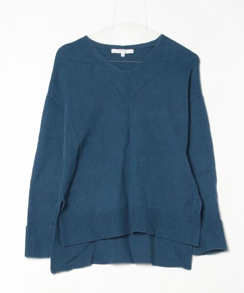 UNTITLED（アンタイトル） 長袖ニット 2 ブルー レディース : ZOZOTOWN