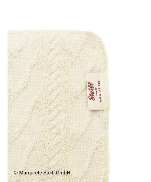 gelato pique（ジェラートピケ） ハンカチ 「Steiff」ハンドタオル