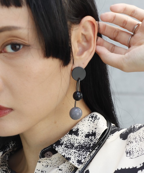 まつピアスセット KAORU - ピアスセット (ルビー/タンザナイト) | GENTiL|ジャンティール