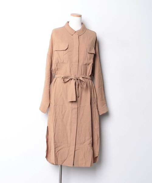 FREAK'S STORE（フリークスストア） 長袖ワンピース FREE ブラウン