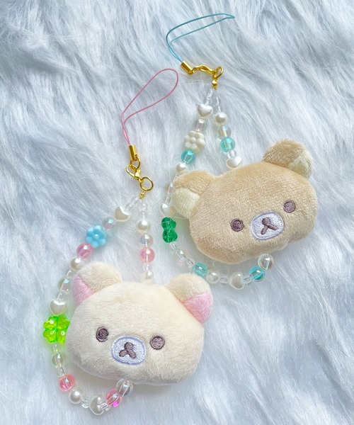 nini toys キーホルダー 「nini toys」「リラックマ」フェイス