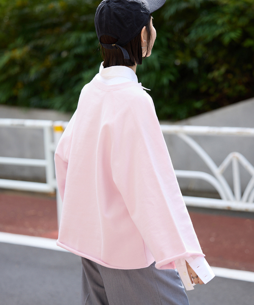 SLOBE IENA（スローブイエナ） トレーナー スウェット 裏毛スキッパー