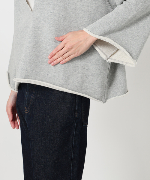 SLOBE IENA（スローブイエナ） トレーナー スウェット 裏毛スキッパー