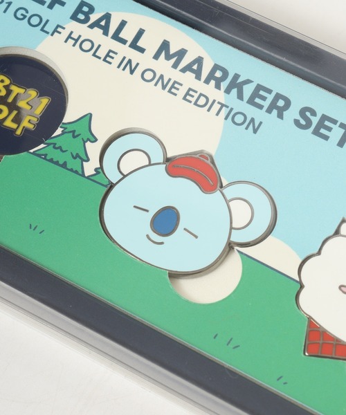 ゴルフ BT21　HOLE IN ONE　マーカー Lucky 7 SET メンズ レディース_5