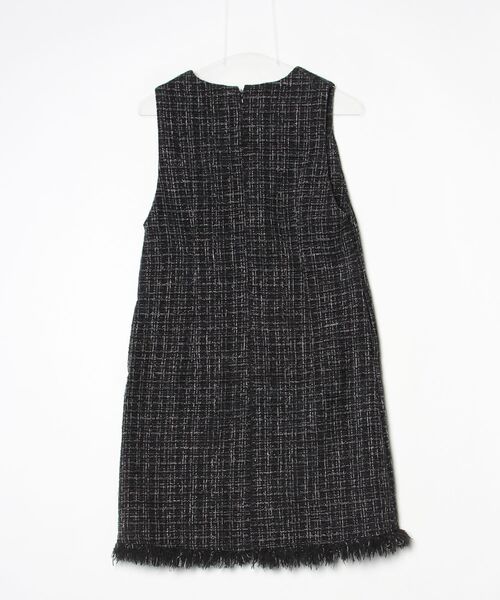 「CELFORD」 ノースリーブワンピース ONE SIZE ブラック レディースの画像