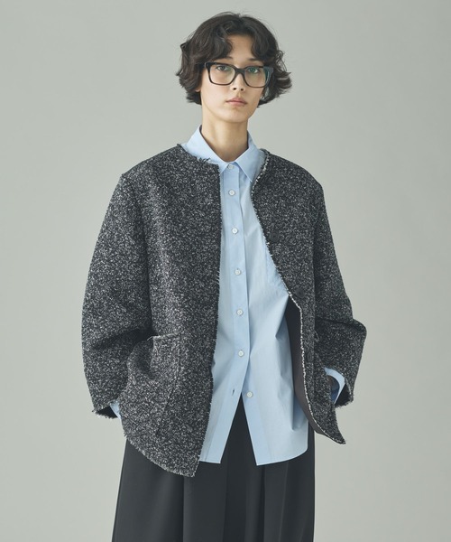 Curensology（カレンソロジー） ジャケット ノーカラージャケット