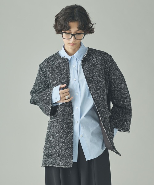 Curensology（カレンソロジー） ジャケット ノーカラージャケット