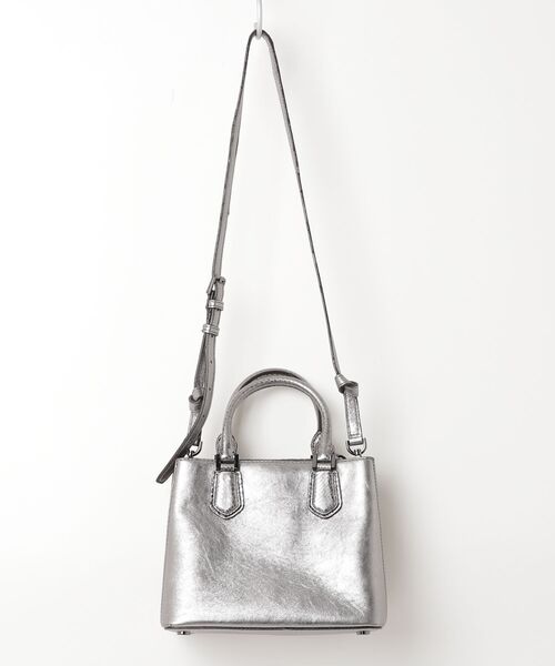 MICHAEL KORS（マイケルコース） 2WAYバッグ - シルバー レディース