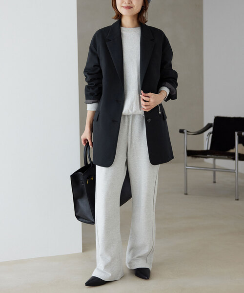 SLOBE IENA（スローブイエナ） テーラードジャケット FREE グレー