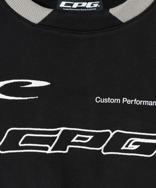 「F-LAGSTUF-F」 スウェットカットソー LARGE ブラック メンズ_画像3