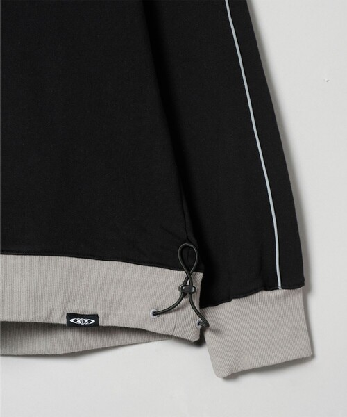 「F-LAGSTUF-F」 スウェットカットソー LARGE ブラック メンズ_画像4