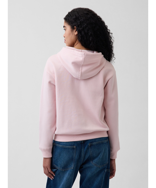GAP（ギャップ） パーカー リラックスフィット GAPロゴ ジップアップ 