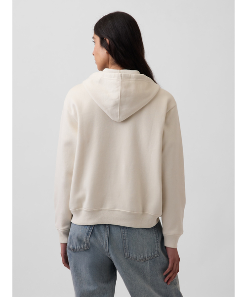 GAP（ギャップ） パーカー リラックスフィット GAPロゴ ジップアップ
