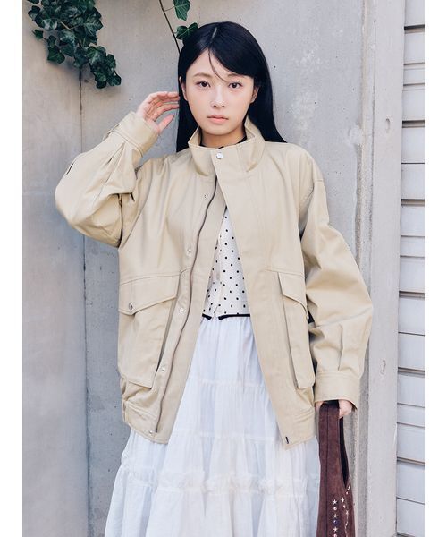 LILY BROWN（リリーブラウン） ブルゾン アウター スタンドカラー