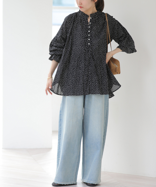 JOURNAL STANDARD★美品★ ドットフリルブラウス JOURNAL STANDARD（ジャーナルスタンダード）の「《追加3》ドット
