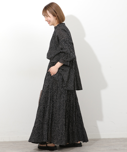 journal standard relume コットンボイル2weyブラウス JOURNAL STANDARD relume｜コットンボイルクリンクルピンタック