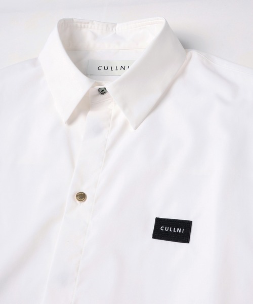 CULLNI（クルニ） シャツ High Count Broadcloth Embroidery Patch