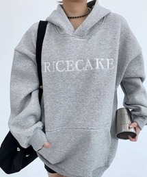 「CREARE -LINO-」 プルオーバーパーカー LARGE グレー レディースの画像3