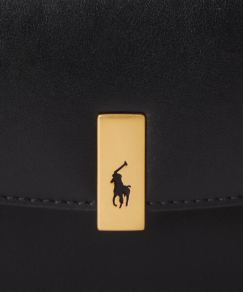 限定値引き‼︎POLO Ralph Lauren チェーンショルダーバック POLO RALPH LAUREN** レザー チェーン ウォレット & バッグ (POLO