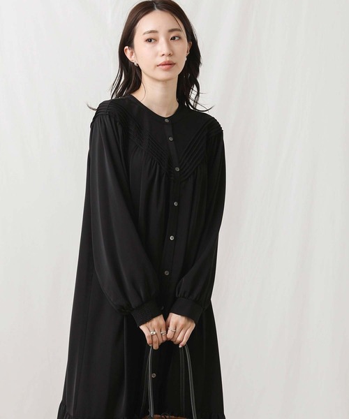 「Gready Brilliant」 「tomber du ciel」長袖ワンピース FREE キャメル レディース_画像3