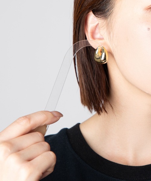 トムウッド　ピアス TOM WOOD（トムウッド） ピアス TOM WOOD Bao Hoops Medium Gold バオ