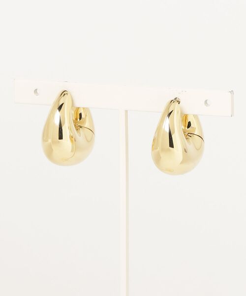 TOM WOOD（トムウッド） ピアス TOM WOOD Bao Hoops Medium Gold バオ