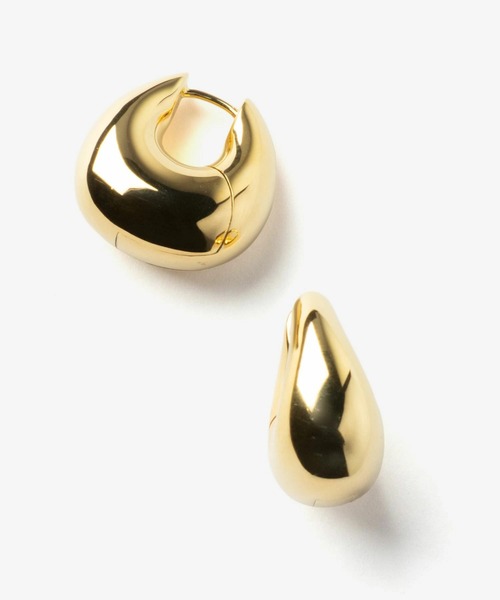 TOM WOOD（トムウッド） ピアス TOM WOOD Bao Hoops Medium Gold バオ