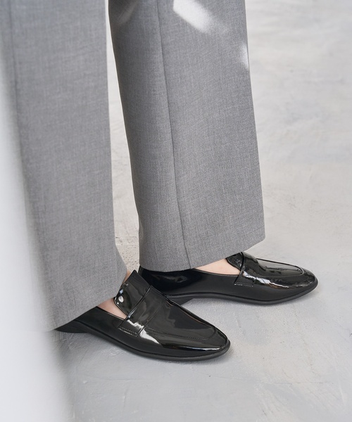 「LE TALON」 シューズ 24cm ブラックミックス レディース_画像5