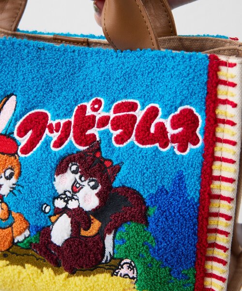 ear PAPILLONNER（イア パピヨネ） トートバッグ 「クッピーラムネ×ear