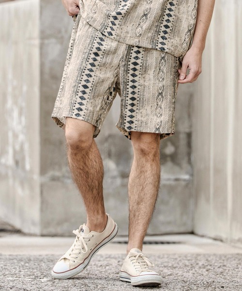 CAMBIO（カンビオ） パンツ mp14718- African Batik Short Pants