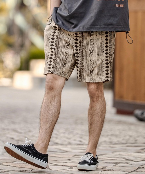 CAMBIO（カンビオ） パンツ mp14718- African Batik Short Pants
