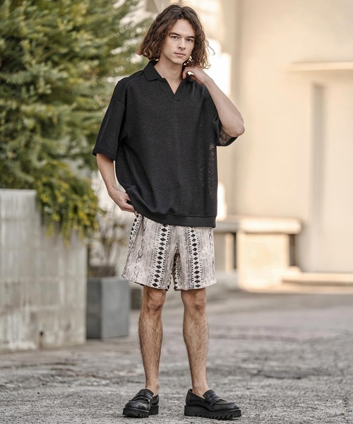 CAMBIO（カンビオ） パンツ mp14718- African Batik Short Pants