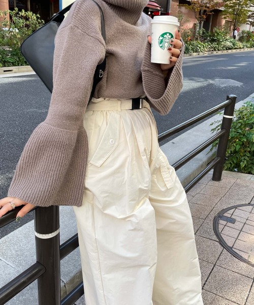 「archives」 パンツ MEDIUM アイボリー レディース_画像7