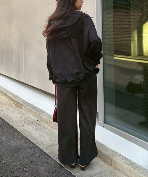 ANOTHER BRANCH OLIVE des OLIVE ワイドパンツ スウェットパンツ