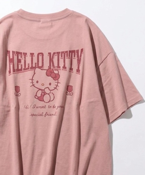sanrio（サンリオ） tシャツ 半袖 2026SS sanrio/サンリオ オーバー