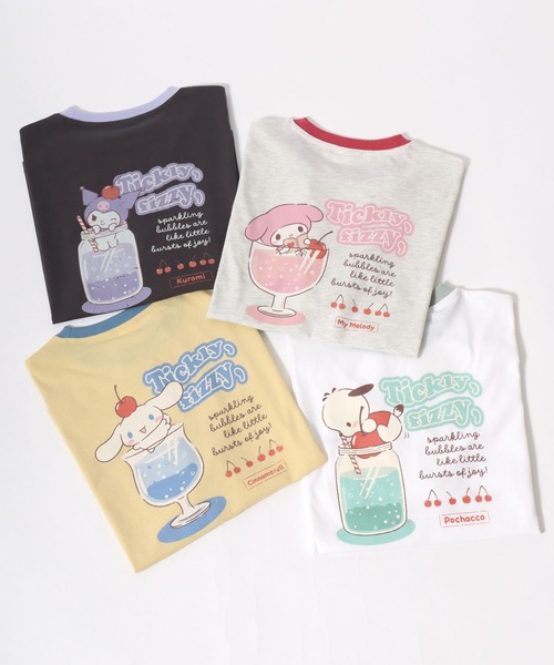 sanrio（サンリオ） tシャツ 2026SS sanrio/サンリオ オーバーサイズ