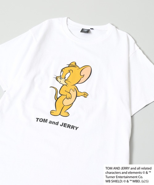 tシャツ TOM＆JERRY プリントTシャツ 半袖 メンズ レディース